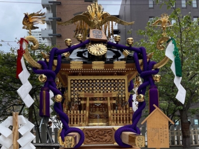 北海道神宮頓宮例大祭の神輿