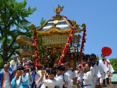 忌宮神社例大祭の神輿